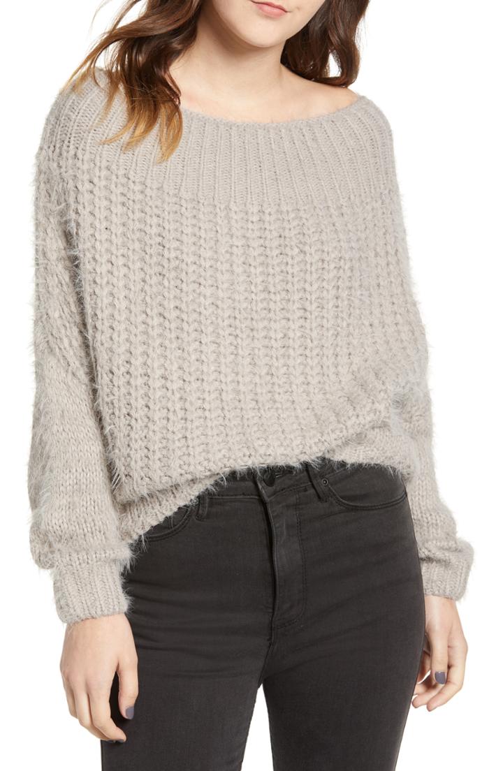 Women's Dreamers By Debut Boatneck Knit Pullover