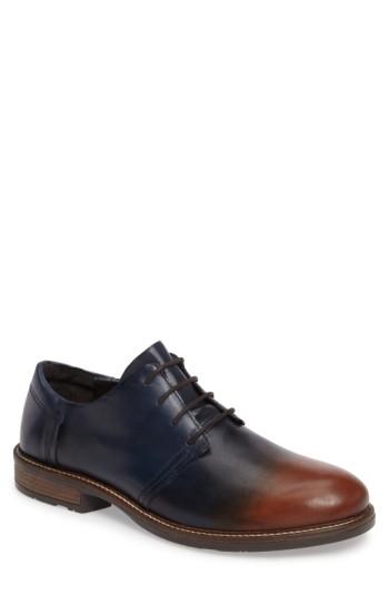 Men's Naot Plain Toe Derby -8.5us / 41eu - Blue
