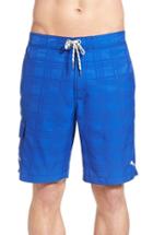 Men's Tommy Bahama 'baja Plaid' Board Shorts - Blue