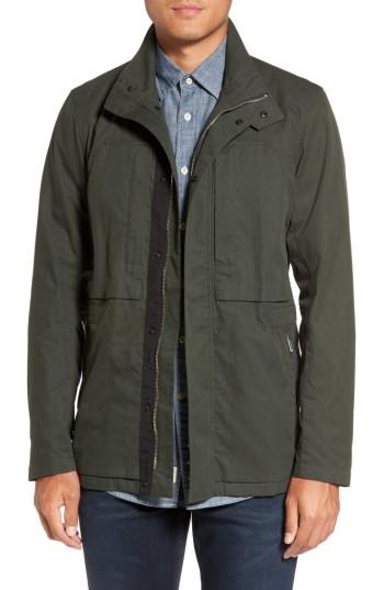 Men's Theory Canvas Field Jacket - Green