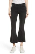 Women's Frame Le Crop Bell Skinny Cargo Pants - Black