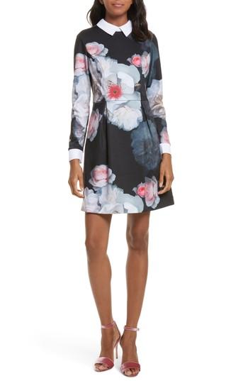 Women's Ted Baker London Kaleesa Chelsea Flower Collar Dress