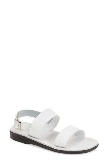 Women's Jerusalem Sandals 'golan' Sandal Us / 39eu - White