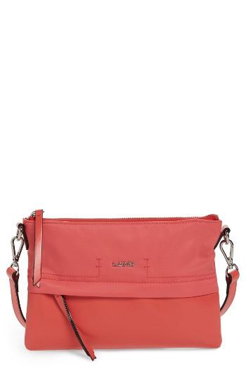 Lodis Kala Leather Convertible Crossbody Bag - Pink