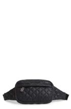 Mz Wallace Metro Quilted Belt Bag - Black