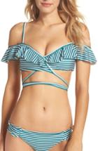 Women's Isabella Rose Avalon Wrap Bikini Top - Black