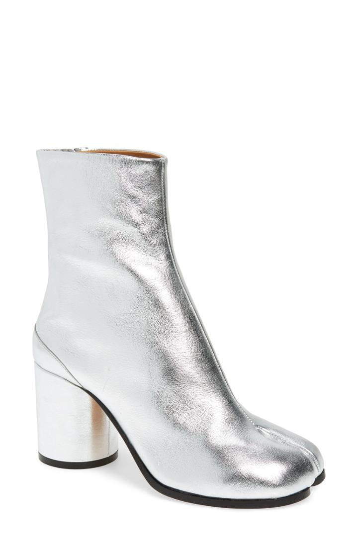 Women's Maison Margiela Tabi Metallic Boot Us / 36eu - Metallic