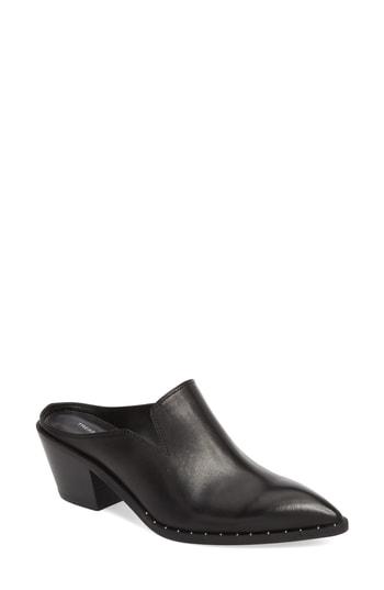Women's Treasure & Bond Hayden Studded Loafer Mule M - Black