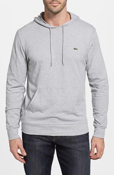 Men's Lacoste Jersey Hoodie (4xl) - Metallic