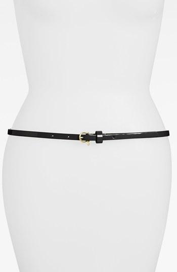 Sperry Top-sider Skinny Patent Leather Belt