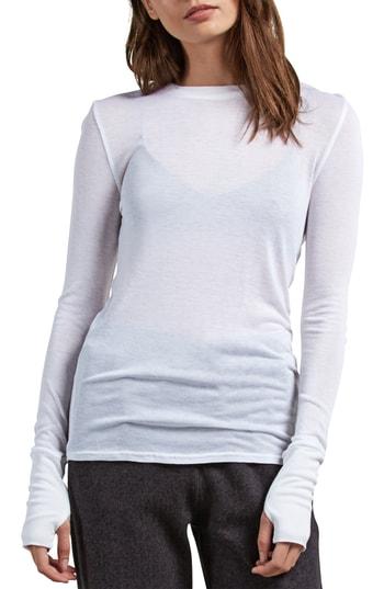 Women's Volcom Lil Top - White