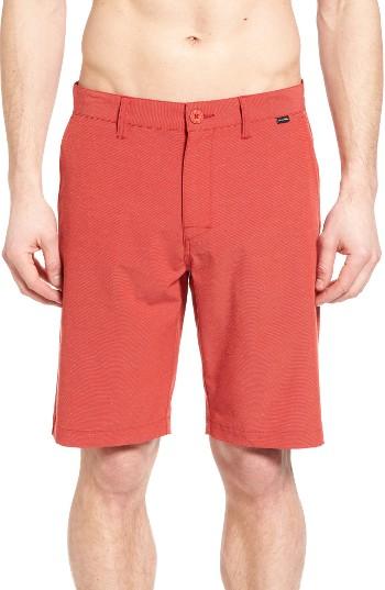 Men's Travis Mathew Beck Shorts - Red