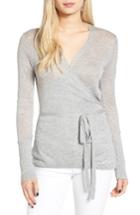 Women's Hinge Wrap Cardigan, Size - Grey