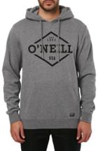 Men's O'neill Double Trouble Hooded Pullover, Size - Grey