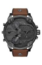 Men's Diesel Mr. Daddy 2.0 Chronograph Leather Strap Watch, 57mm