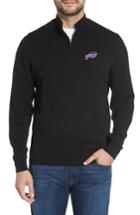 Men's Cutter & Buck Buffalo Bills - Lakemont Fit Quarter Zip Sweater