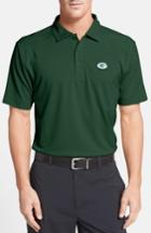 Men's Cutter & Buck Green Bay Packers - Genre Drytec Moisture Wicking Polo