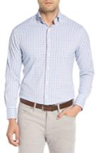 Men's Peter Millar Smedes Fit Check Performance Sport Shirt