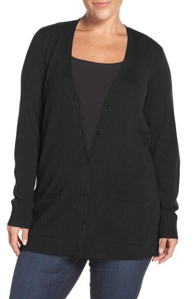 Women's Sejour Ribbed V-neck Cardigan