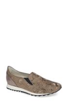 Women's Amalfi By Rangoni Francia Slip-on Sneaker M - Brown