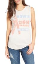 Women's Junk Food Bowie Ziggy Stardust Tank - Ivory