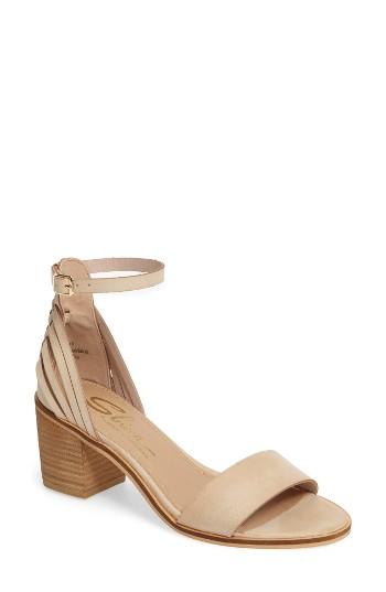 Women's Sbicca Fars Block Heel Sandal M - Beige