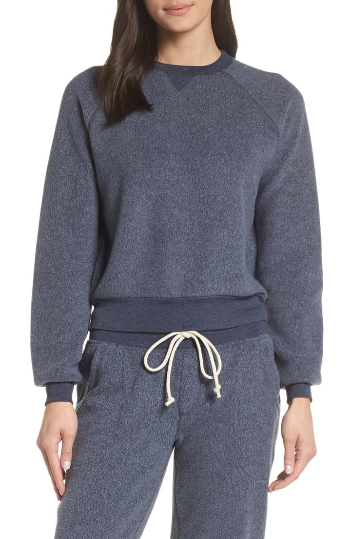 Women's Alternative Champ Eco Teddy Sweatshirt - Blue