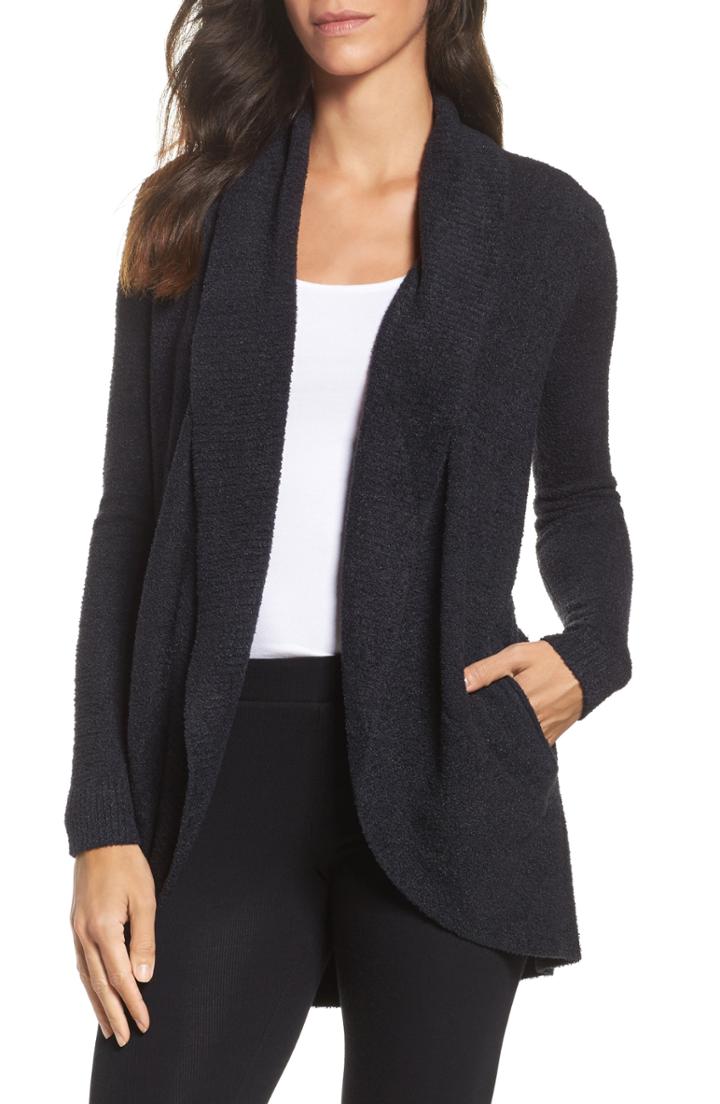 Women's Barefoot Dreams Cozychic Lite Circle Cardigan