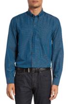Men's Cutter & Buck Quintin Classic Fit Gingham Sport Shirt