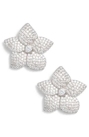 Women's Kate Spade New York Blooming Pave Stud Earrings
