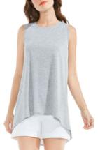 Women's Two By Vince Camuto Mini Stripe High/low Tank