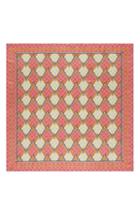 Women's Gucci Snake Rhombus Square Silk Twill Scarf