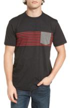 Men's O'neill Rodgers Striped Pocket T-shirt - Black