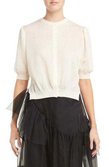 Women's Simone Rocha Puff Sleeve Cardigan