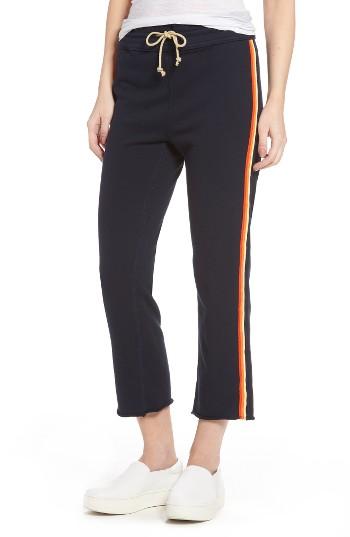 Women's Mother High Rise Crop Gym Pants - Black