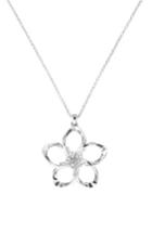 Women's Ted Baker London Crystal Flower Pendant Necklace