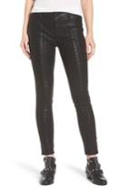 Women's Blanknyc Whipstitch Ankle Skinny Faux Leather Pants