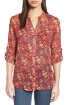Women's Kut From The Kloth Jasmine Split Collar Shirt