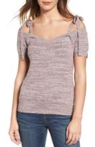 Women's Hinge Off The Shoulder Top, Size - Pink