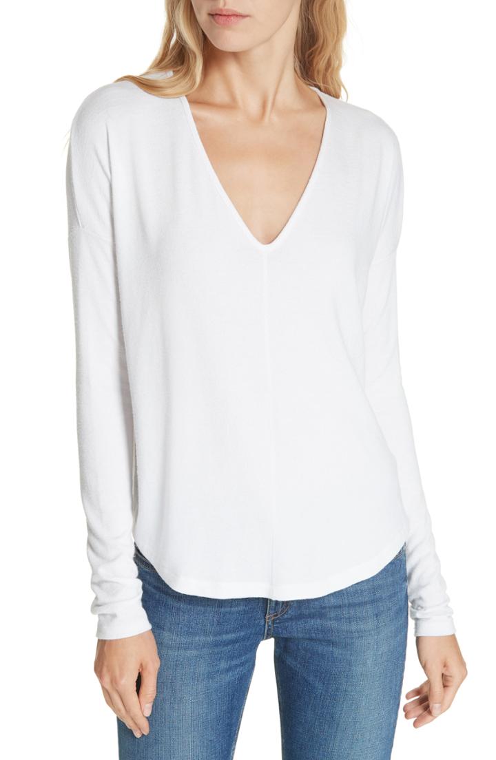 Women's Rag & Bone/jean Hudson Tee - White