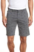 Men's Good Man Brand Monaco Floral Stretch Shorts - Grey