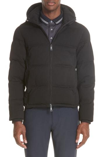 Men's Emporio Armani Quilted Jacket Us / 50 Eu R - Black