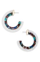 Women's Baublebar Layered Color Resin Hoop Earrings