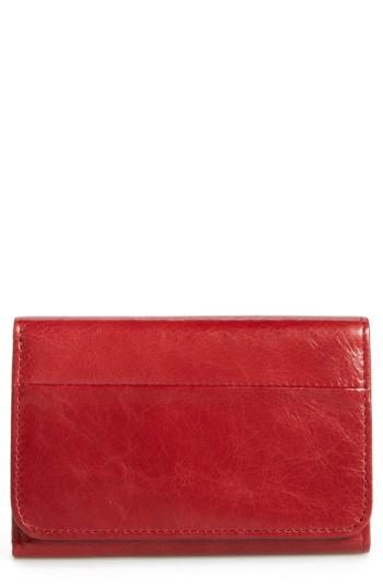 Women's Hobo 'jill' Trifold Wallet - Brown