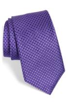Men's Nordstrom Men's Shop 'small Basket Weave Neat' Woven Silk Tie