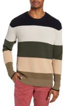 Men's Rag & Bone Kirke Regular Fit Stripe Sweater - Blue