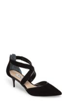 Women's Nina Tristen Pointy Toe Pump .5 M - Black
