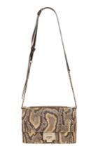 Jimmy Choo Rebel Genuine Python Crossbody Bag -