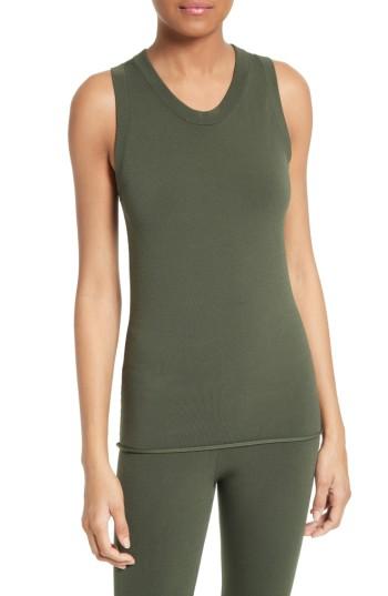 Women's Joseph Stretch Knit Tank - Green