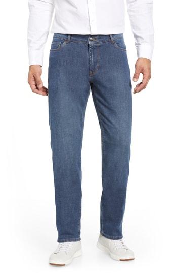 Men's Peter Millar Fit Jeans, Size 42 - Blue